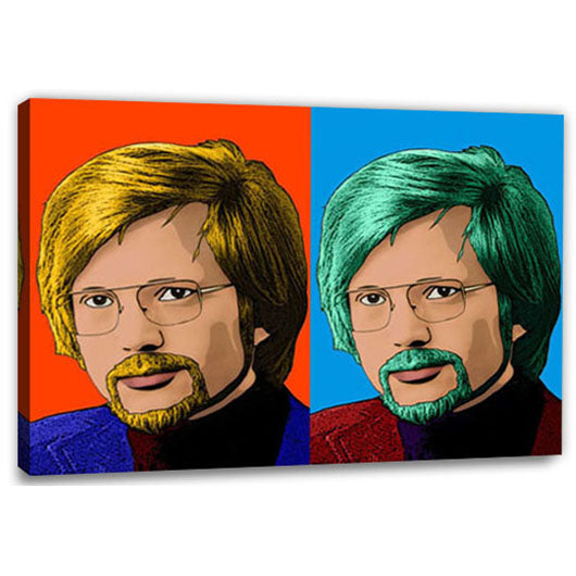 Pop-Art vom Foto - 2-Warhol Classic (wcl-2-01) - Künstlerisches Pop-Art Bild vom eigenen Foto