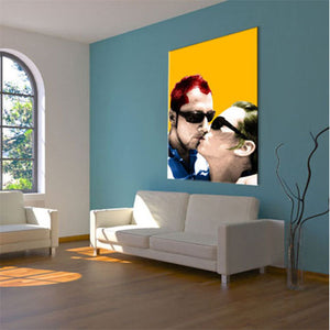 Pop-Art vom Foto - 1-Warhol plus 02 (wpl-1-02) - Künstlerisches Pop-Art Bild vom eigenen Foto