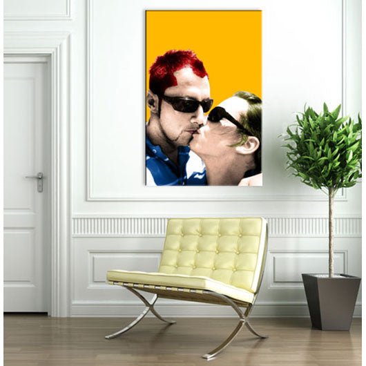 Pop-Art vom Foto - 1-Warhol plus 02 (wpl-1-02) - Künstlerisches Pop-Art Bild vom eigenen Foto