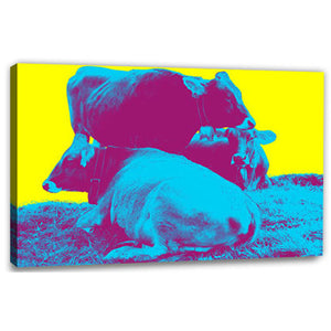 Pop-Art vom Foto - 1-Warhol plus 09 (wpl-1-09) - Künstlerisches Pop-Art Bild vom eigenen Foto