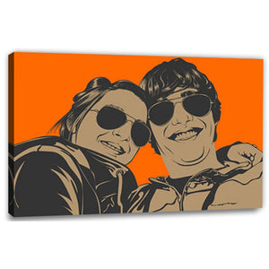 Pop-Art vom Foto - 1-Warhol pure 08 (wpu-1-08) - Künstlerisches Pop-Art Bild vom eigenen Foto