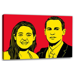 Pop-Art vom Foto - 1-Warhol pure 12 (wpu-1-12) - Künstlerisches Pop-Art Bild vom eigenen Foto
