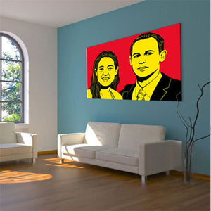 Pop-Art vom Foto - 1-Warhol pure 12 (wpu-1-12) - Künstlerisches Pop-Art Bild vom eigenen Foto