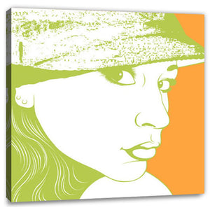 Pop-Art vom Foto - 1-Warhol pure 16 (wpu-1-16) - Künstlerisches Pop-Art Bild vom eigenen Foto