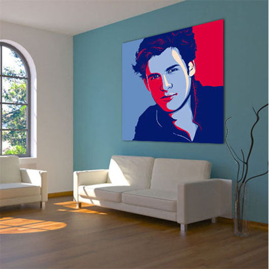 Pop-Art vom Foto - 1-Warhol pure 24 (wpu-1-24) - Künstlerisches Pop-Art Bild vom eigenen Foto