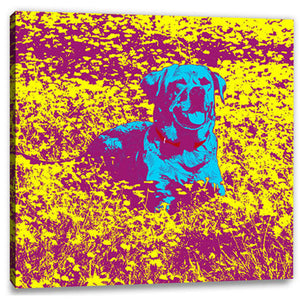 Pop-Art vom Foto - 1-Warhol pure 33 (wpu-1-33) - Künstlerisches Pop-Art Bild vom eigenen Foto