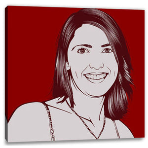 Pop-Art vom Foto - 1-Warhol pure 36 (wpu-1-36) - Künstlerisches Pop-Art Bild vom eigenen Foto
