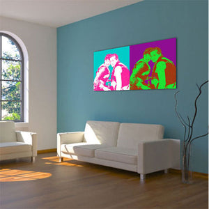 Pop-Art vom Foto - 2-Warhol pure 21 (wpu-2-21) - Künstlerisches Pop-Art Bild vom eigenen Foto