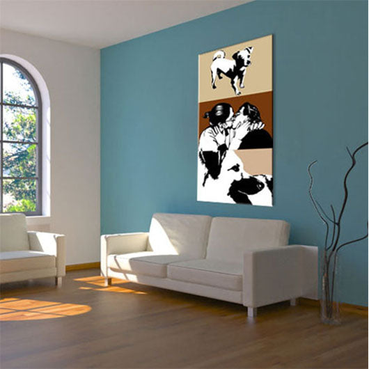 Pop-Art vom Foto - 3-Warhol pure 04 (wpu-3-04) - Künstlerisches Pop-Art Bild vom eigenen Foto