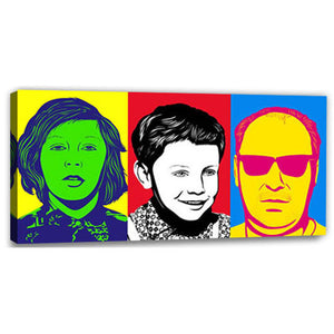 Pop-Art vom Foto - 3-Warhol pure 05 (wpu-3-05) - Künstlerisches Pop-Art Bild vom eigenen Foto