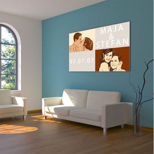 Pop-Art vom Foto - 4-Warhol pure 25 (wpu-4-25) - Künstlerisches Pop-Art Bild vom eigenen Foto