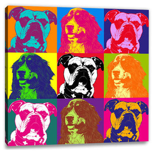 Pop-Art vom Foto - 9-Warhol pure 07 (wpu-9-07) - Künstlerisches Pop-Art Bild vom eigenen Foto