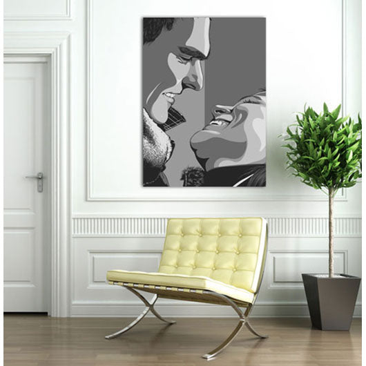 Pop-Art vom Foto - Obama 26 (oba026) - Künstlerisches Pop-Art Bild vom eigenen Foto