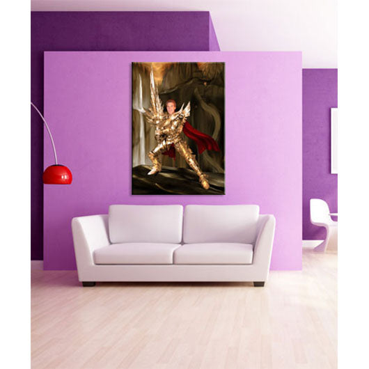 Fantasie-Portrait - Drachenschwert - Fantasieportrait
