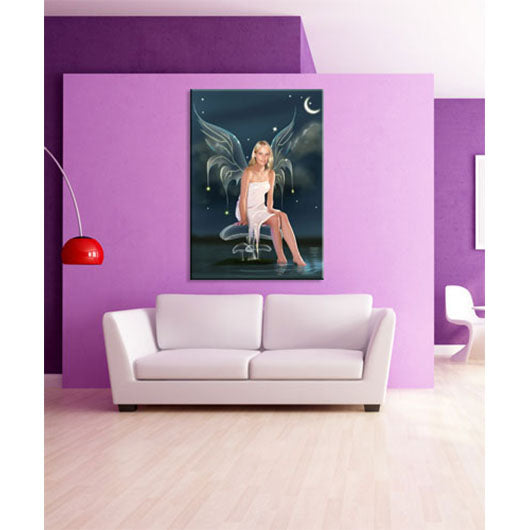 Fantasie-Portrait - Weisse Elfen Portrait - Fantasieportrait